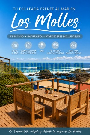 Gabriela Anuncios nauticos en La Ligua |  Frente al mar los molles  tranquilidad y descanso, Espectacular vista al mar